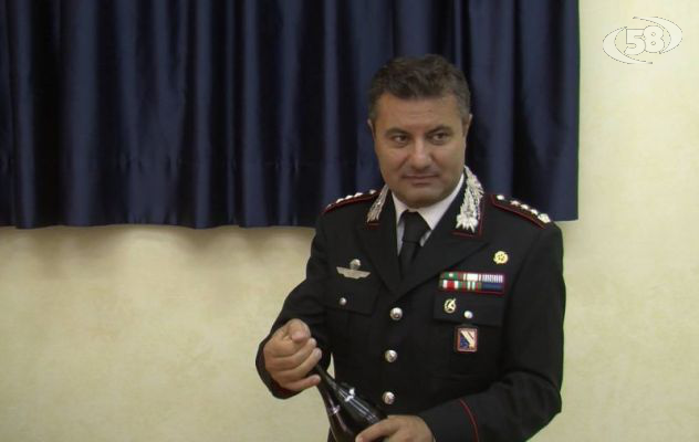 Carabinieri, Merone in Calabria. Cambio ad Ariano: Davini promosso