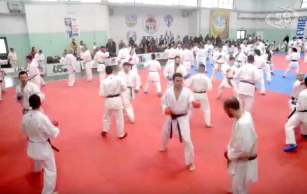 Giornata dedicata al karate, in centinaia allo stage dell'Ika a Grottaminarda