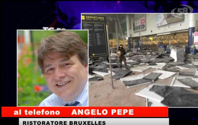 Bruxelles, il racconto del ristoratore irpino Angelo Pepe: "E' panico generale"