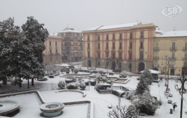 Emergenza neve, ad Avellino evacuata un'intera palazzina
