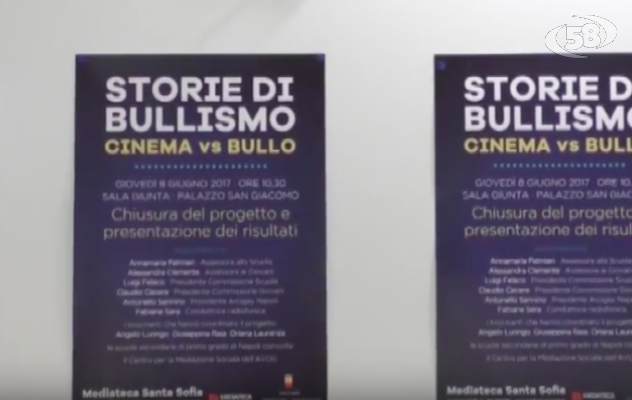 ''Storie di bullismo'', bilancio di un progetto: ''Cinema vs Bullo''
