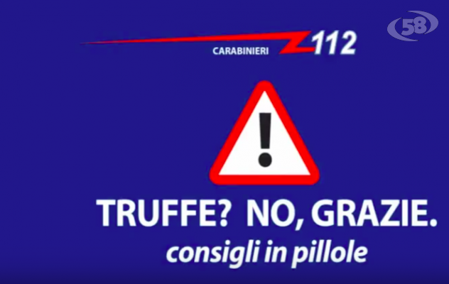 Dai Carabinieri un video per smascherare truffe e truffatori
