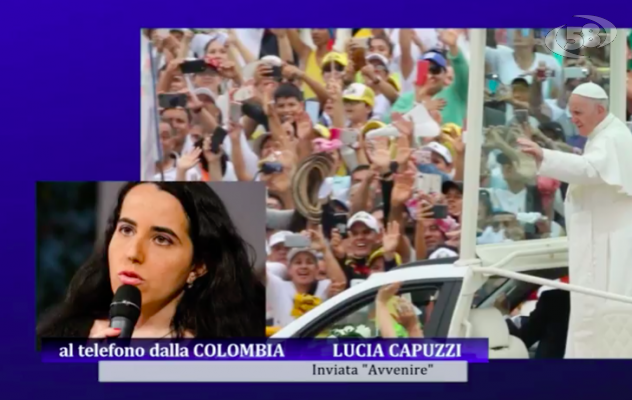 Con il Papa in Colombia, il racconto dell'inviata Lucia Capuzzi