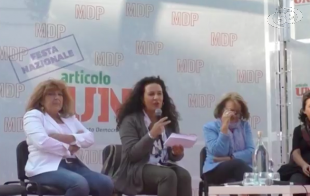 Festa Mdp, violenza sulle donne: ''La politica delle fare la sua parte'' /VIDEO