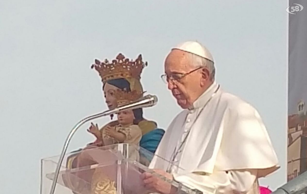 papa francesco a Pietrelcina papa francesco a Pietrelcina