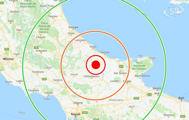 Scossa di terremoto in Molise. Avvertita anche in Irpinia