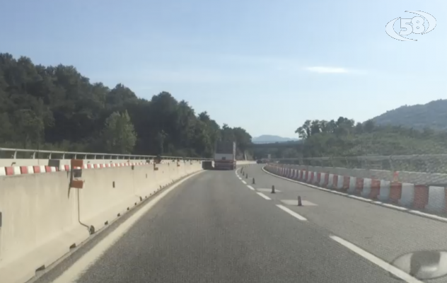 Rallentamenti sull'A16: nella notte chiuso il tratto Benevento-Avellino Est