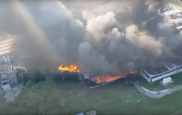 Incendio a Pianodardine, Madaro: "Due veicoli in attesa costretti a rientrare". Ci sarà qualche disagio