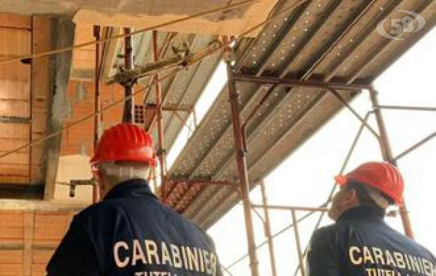 Sicurezza e norme anti covid, blitz sui cantieri: 10mila euro di multe
