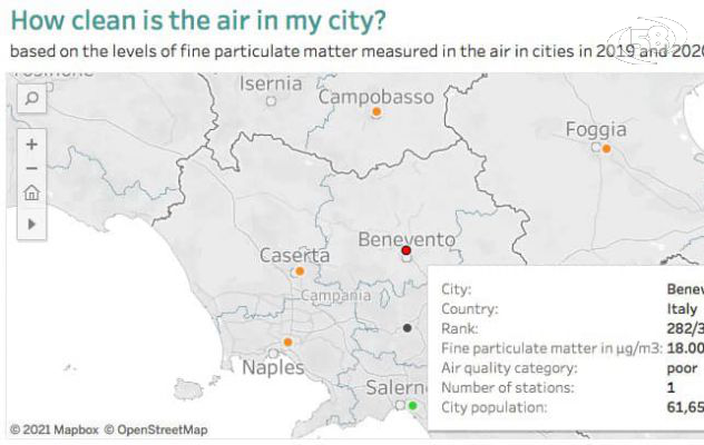 Report Agenzia Europea dell’Ambiente. Di Gioia: “In città qualità dell’aria scarsa” 