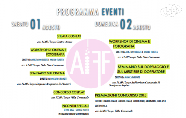 Ariano, su il sipario sul Film Festival 2015: il programma