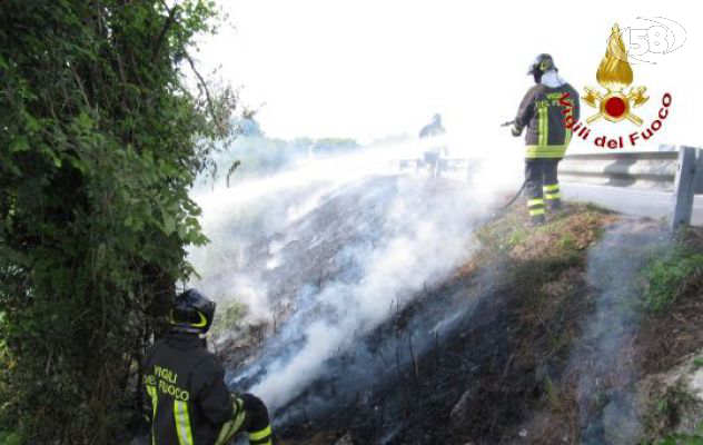 Incendi e allagamenti, la strana estate irpina: disagi a Villanova