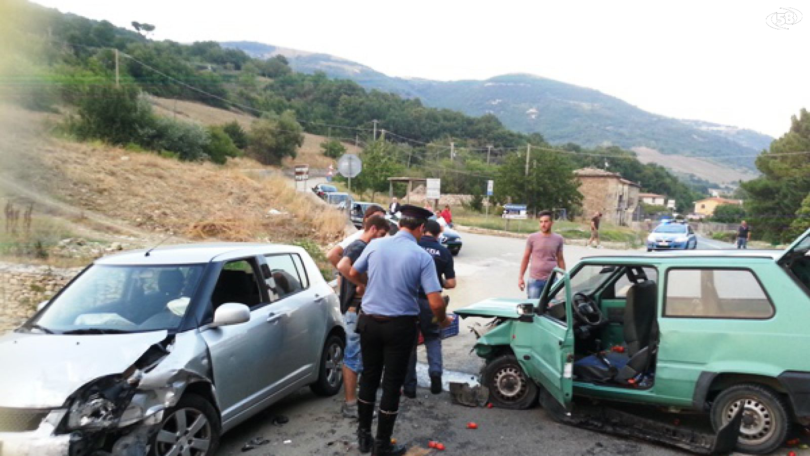 incidente montaguto