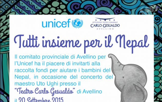 Unicef e Teatro Gesualdo insieme per il Nepal