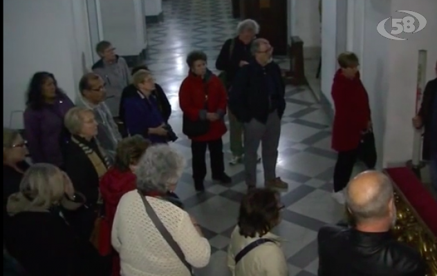 Turisti americani ad Ariano: giro in città e visita alla Cattedrale/VIDEO