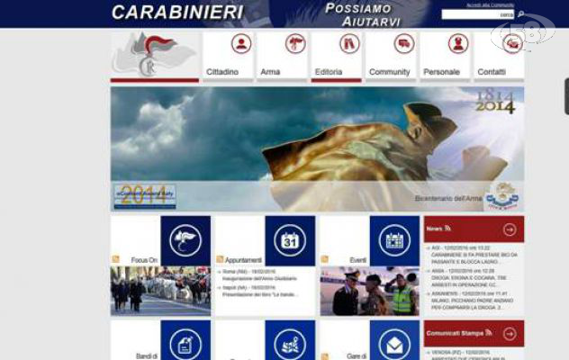Il notiziario storico dell'Arma da lunedì online