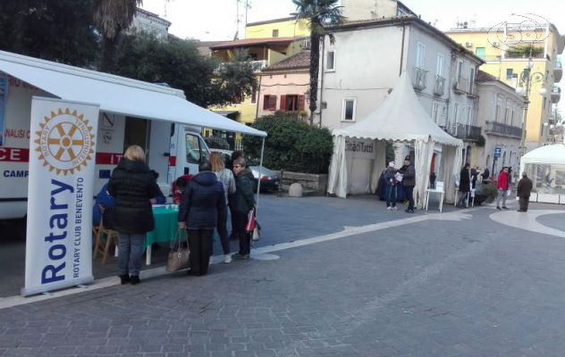 Benevento, Giornate della salute: Rotary in prima linea, buona la prima