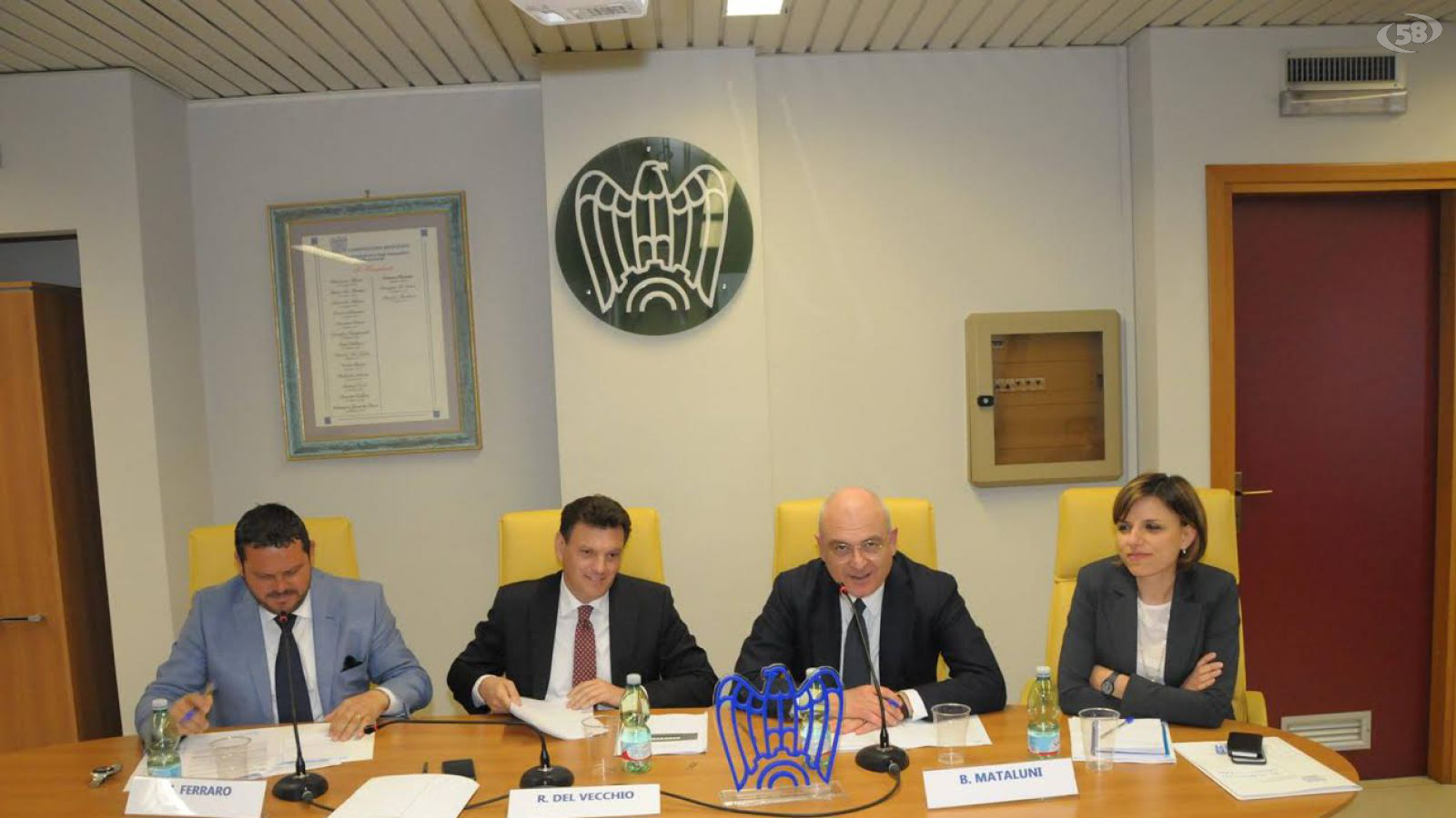 Del Vecchio a Confindustria