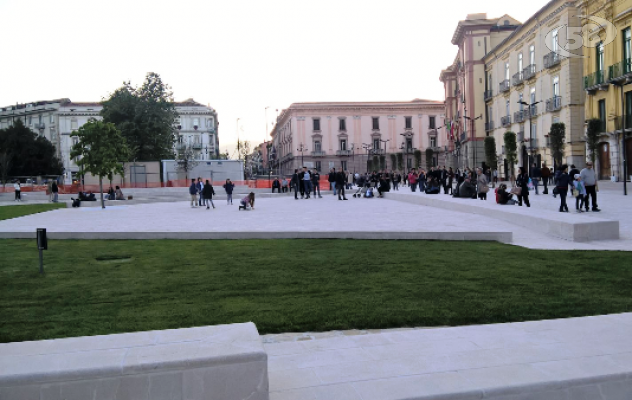 Piazza Libertà, continuano i lavori di riqualificazione