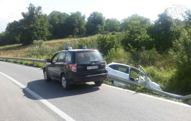 Tragedia a Montemiletto, auto fuori strada: muore il conducente