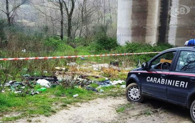 Castelfranci, i Carabinieri sequestrano discarica abusiva