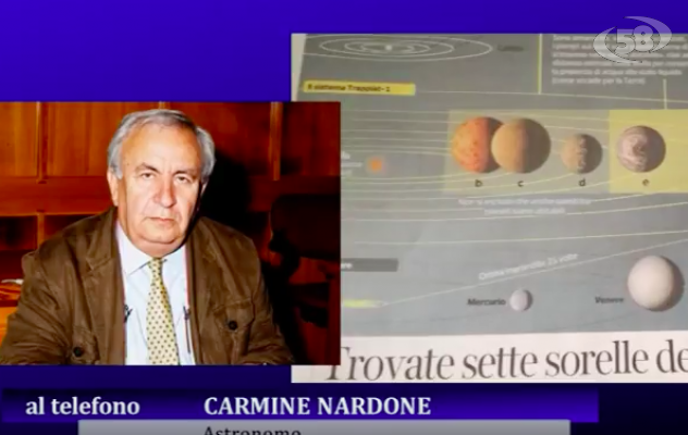 Un altro sole con sette pianeti. L'astronomo Nardone: scoperta straordinaria ed eccezionale 