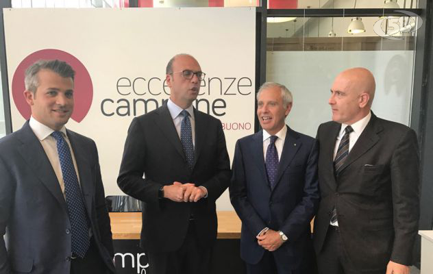 Il Ministro Alfano vista ''Eccellenze Campane''