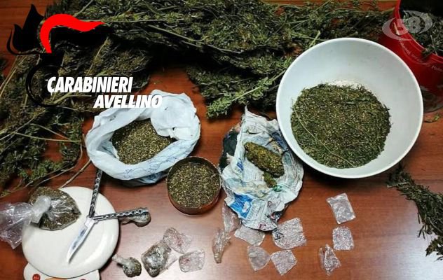 Flumeri, due chili e mezzo di marijuana nel deposito: arrestato