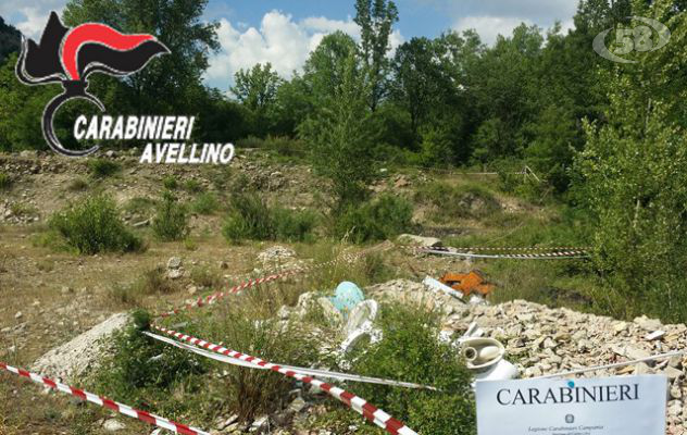 Calitri, sequestrata discarica. Indagini in corso dei carabinieri 