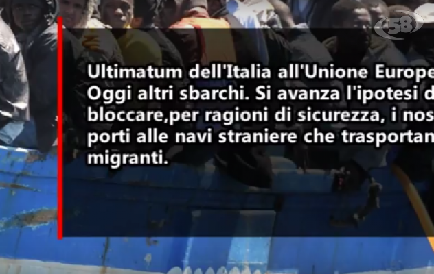 Migranti, l'ultimatum dell'Italia all'UE