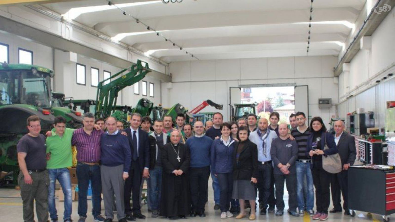 Il Vescovo presso il Gruppo Bruno