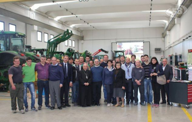 Grottaminarda, il Vescovo in visita presso il Gruppo Bruno