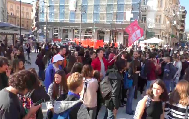 Scuola-lavoro, studenti in corteo: no allo sfruttamento