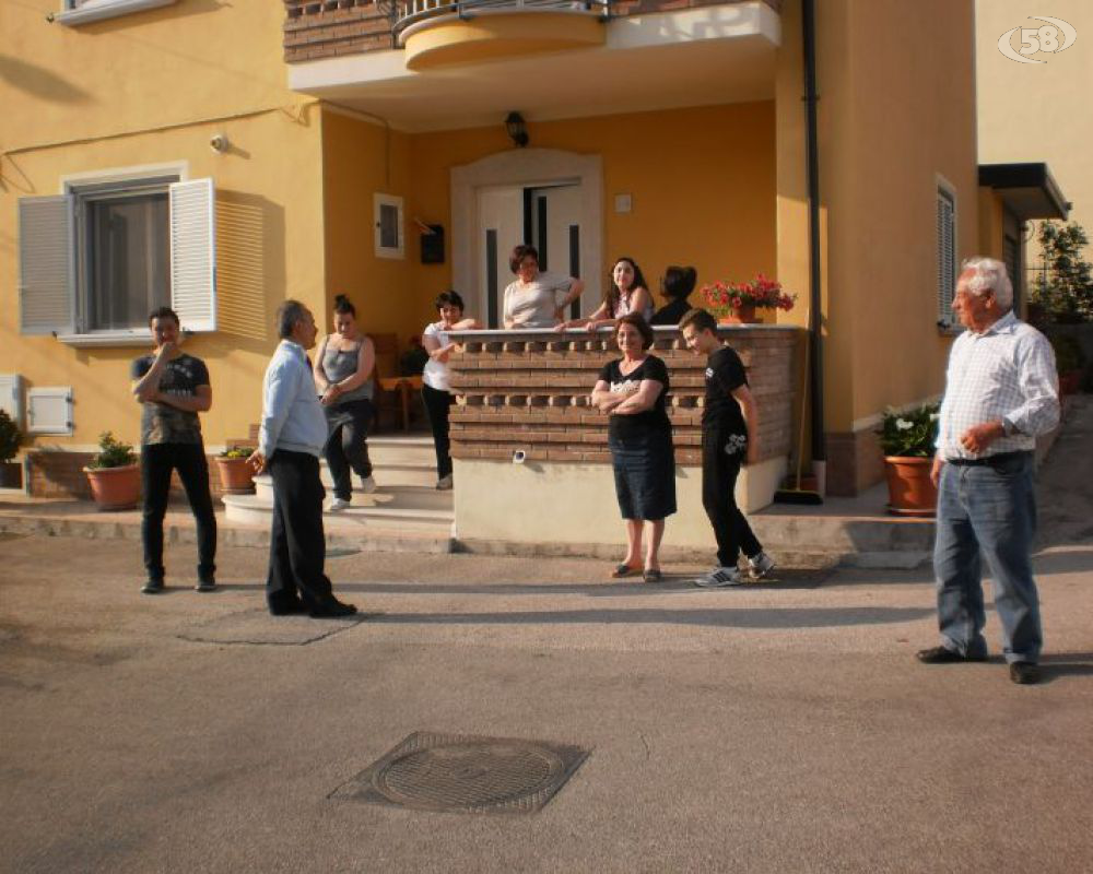 Via Vinciguerra allagata