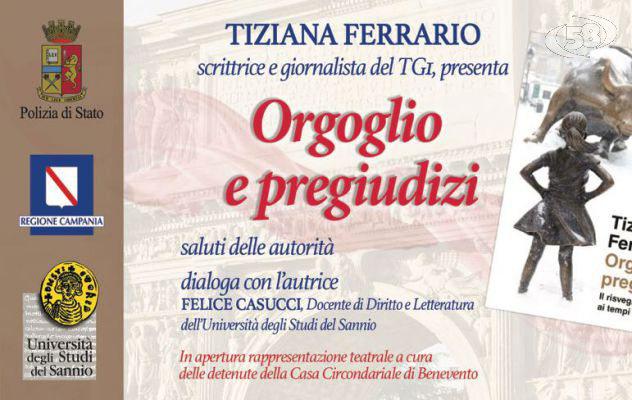Orgoglio e pregiudizio, evento in città con Tiziana Ferrario