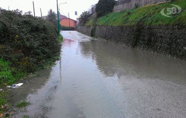 Piove, contrada Torana si trasforma in un lago