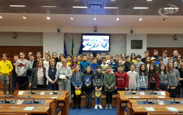 Ragazzi in Aula, D’Amelio riceve gli studenti irpini: “Forte interesse ai temi ambientali”