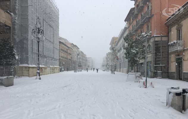 Neve, Provincia a lavoro con 52 mezzi e 60 uomini 