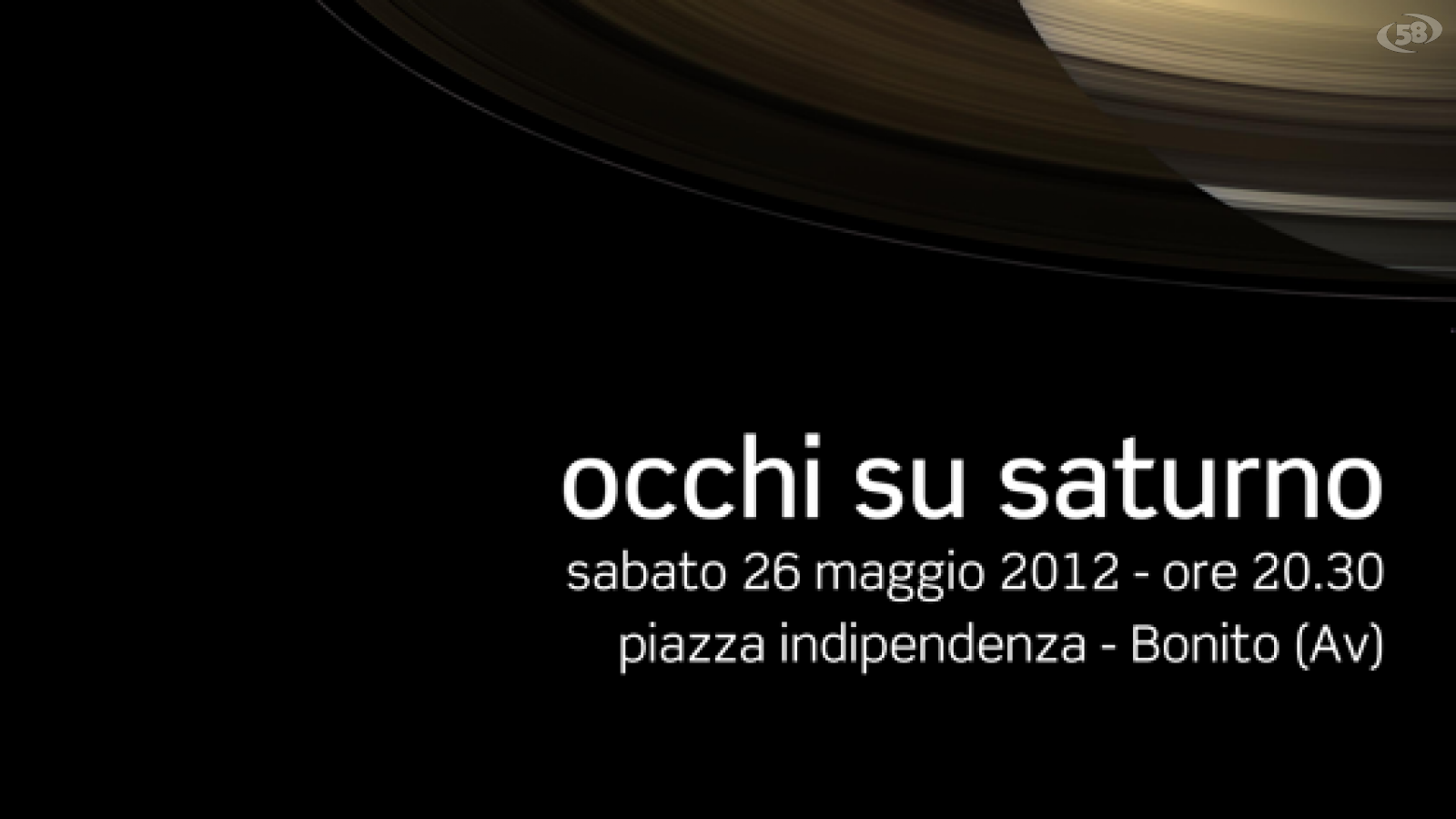 occhi su saturno
