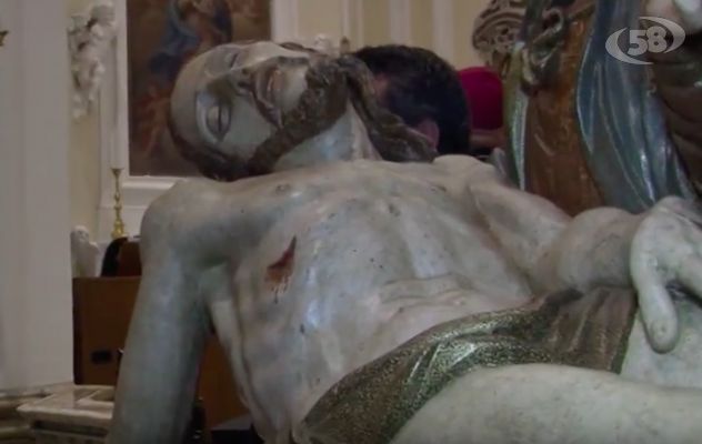''La pietà'' torna a Grottaminarda: festa nella chiesa di Santa Maria Maggiore