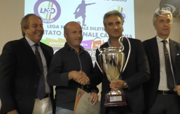 Calcio Dilettanti, il giorno delle premiazioni con Sibilia /VIDEO