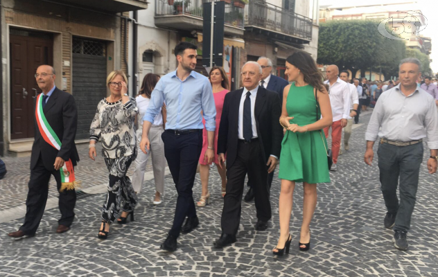 Grotta, De Luca a spasso per il nuovo corso: l'Alta Capacità non si tocca