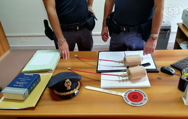 Lauro: controllo del territorio. La Polizia di Stato rinviene due bombe carta