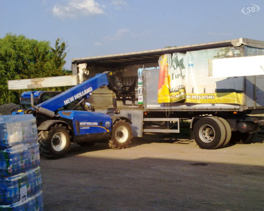 Terremoto, arrivano gli aiuti