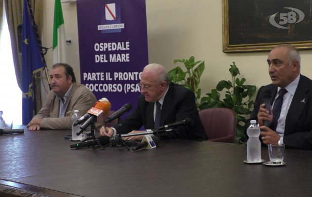 Ospedale del Mare, De Luca soddisfatto. I prossimi obiettivi