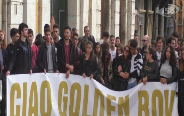 "Ciao Golden Boy". Corteo del Mancini per ricordare Matteo