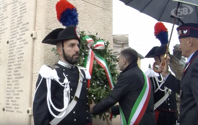 Ariano commemora i caduti di tutte le guerre /VIDEO