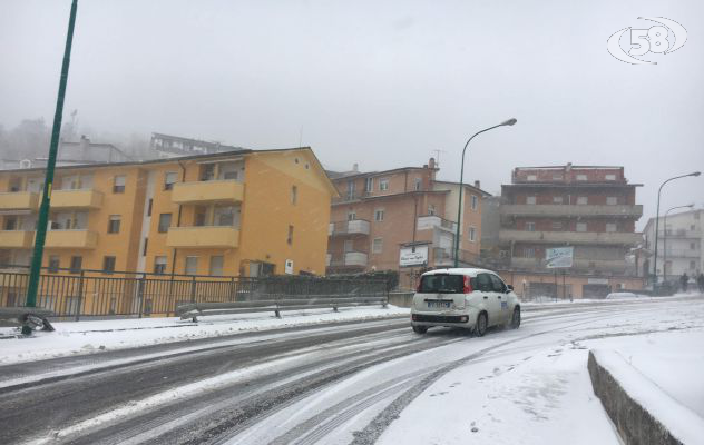 Neve, finisce l'allerta. Ad Ariano municipale a disposizione per emergenze