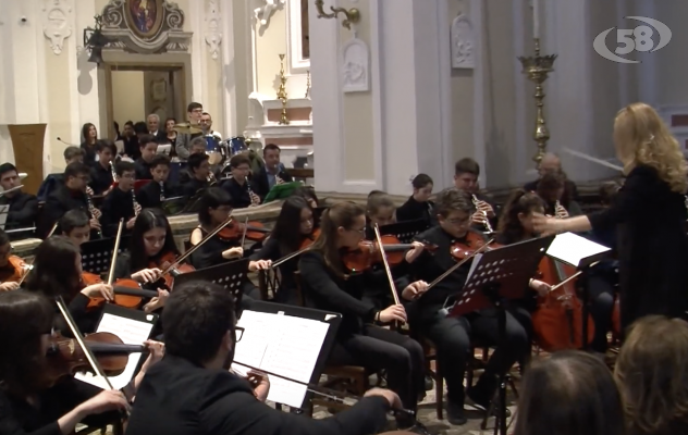 Grotta, giovani musicisti in scena nella Chiesa di Santa Maria Maggiore /VIDEO