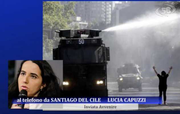 Cile, tornano i carri armati per strada: proteste e arresti